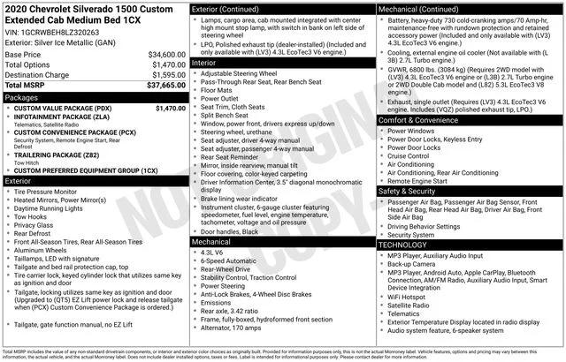 chevrolet silverado 1500 2020 1GCRWBEH8LZ320263 image chevrolet silverado 1500 2020 1GCRWBEH8LZ320263 image